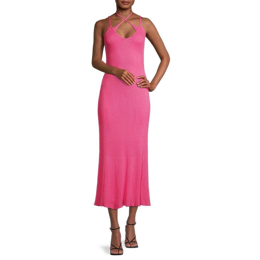 NWT Hansen + Gretel Belinda Strappy Midi-Dress Size S $449